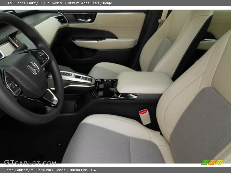 Platinum White Pearl / Beige 2020 Honda Clarity Plug In Hybrid