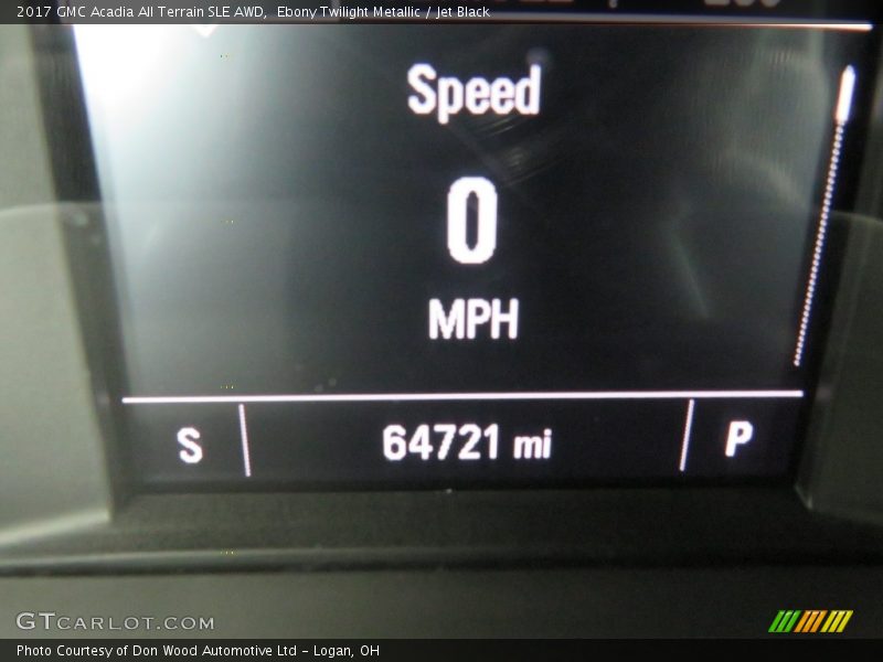 Ebony Twilight Metallic / Jet Black 2017 GMC Acadia All Terrain SLE AWD