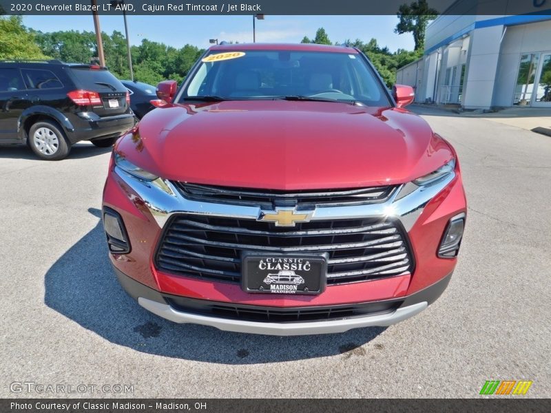 Cajun Red Tintcoat / Jet Black 2020 Chevrolet Blazer LT AWD