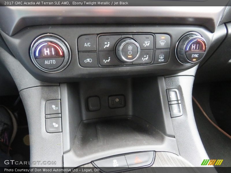 Ebony Twilight Metallic / Jet Black 2017 GMC Acadia All Terrain SLE AWD