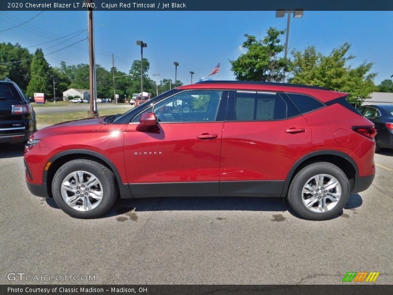 Cajun Red Tintcoat / Jet Black 2020 Chevrolet Blazer LT AWD