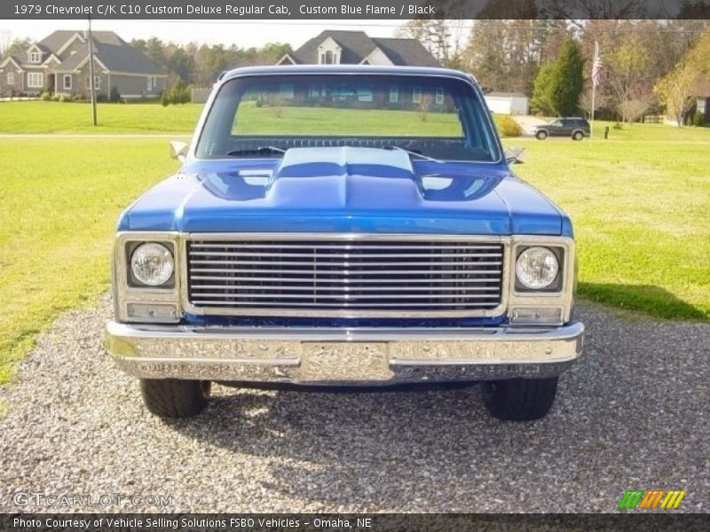  1979 C/K C10 Custom Deluxe Regular Cab Custom Blue Flame