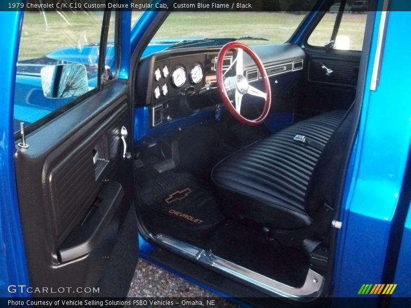  1979 C/K C10 Custom Deluxe Regular Cab Black Interior