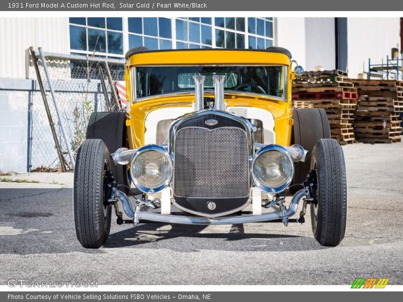 Solar Gold / Pearl White/Black 1931 Ford Model A Custom Hot Rod