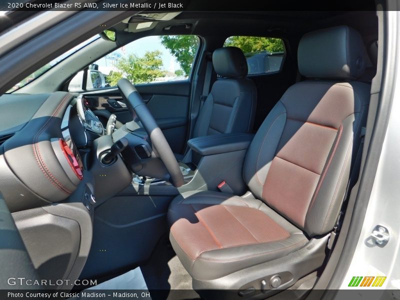 Silver Ice Metallic / Jet Black 2020 Chevrolet Blazer RS AWD