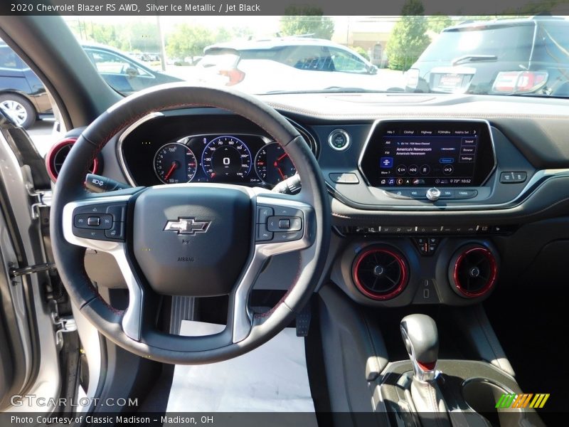 Silver Ice Metallic / Jet Black 2020 Chevrolet Blazer RS AWD