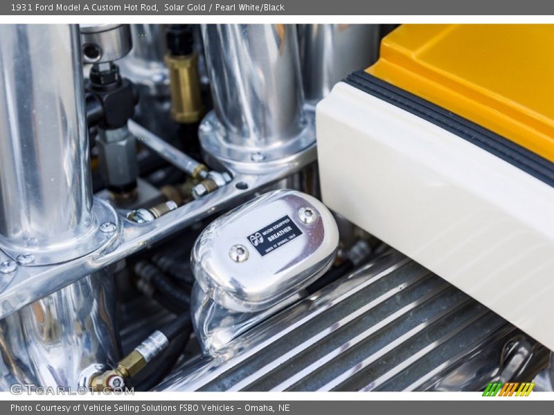 Solar Gold / Pearl White/Black 1931 Ford Model A Custom Hot Rod