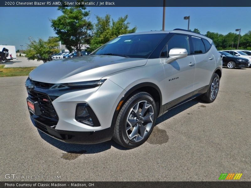 Silver Ice Metallic / Jet Black 2020 Chevrolet Blazer RS AWD