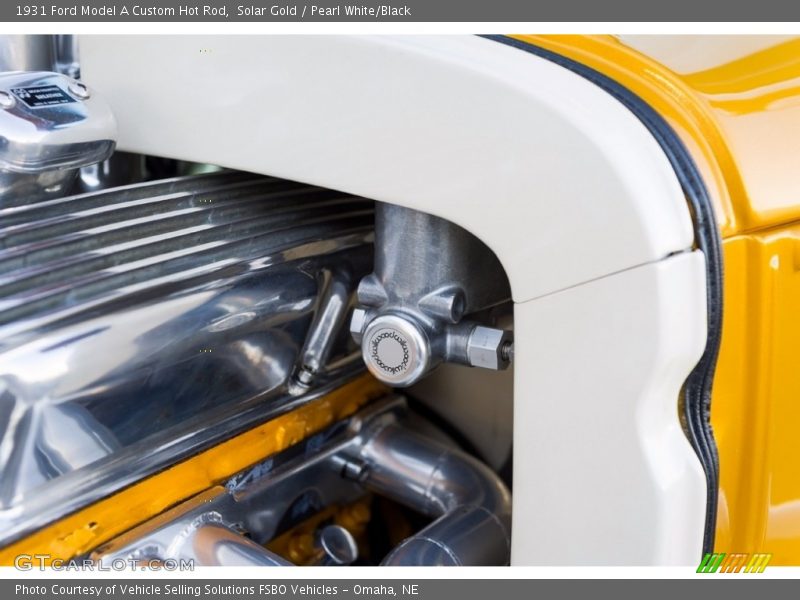 Solar Gold / Pearl White/Black 1931 Ford Model A Custom Hot Rod