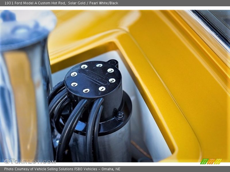 Solar Gold / Pearl White/Black 1931 Ford Model A Custom Hot Rod