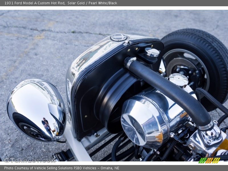 Solar Gold / Pearl White/Black 1931 Ford Model A Custom Hot Rod