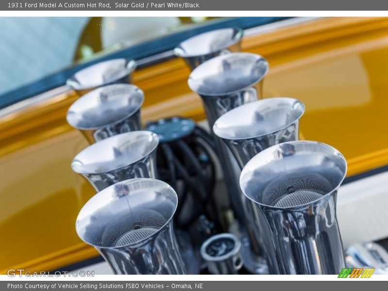 Solar Gold / Pearl White/Black 1931 Ford Model A Custom Hot Rod
