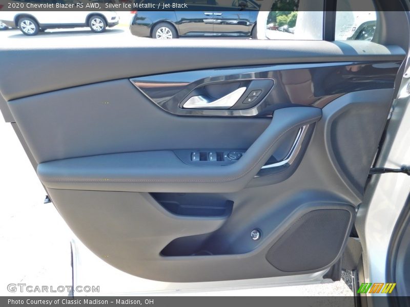 Silver Ice Metallic / Jet Black 2020 Chevrolet Blazer RS AWD