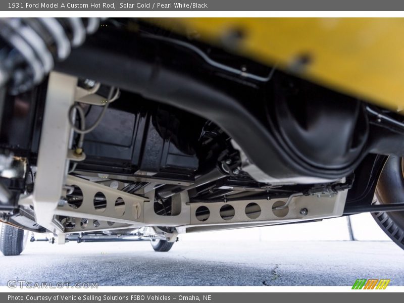 Undercarriage of 1931 Model A Custom Hot Rod
