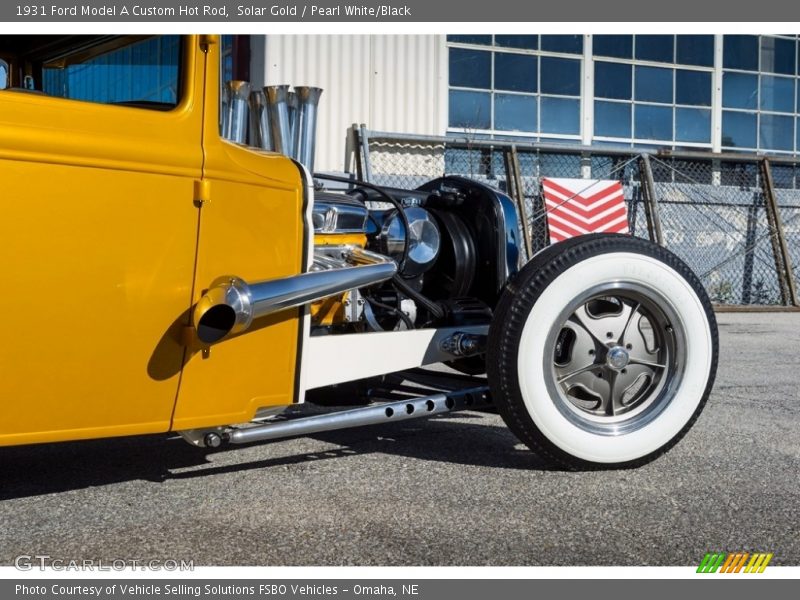 Solar Gold / Pearl White/Black 1931 Ford Model A Custom Hot Rod