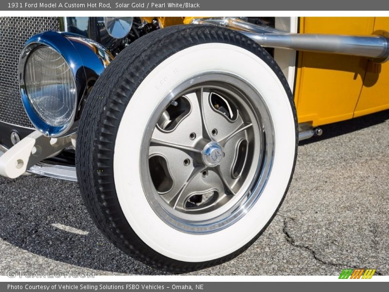 Solar Gold / Pearl White/Black 1931 Ford Model A Custom Hot Rod
