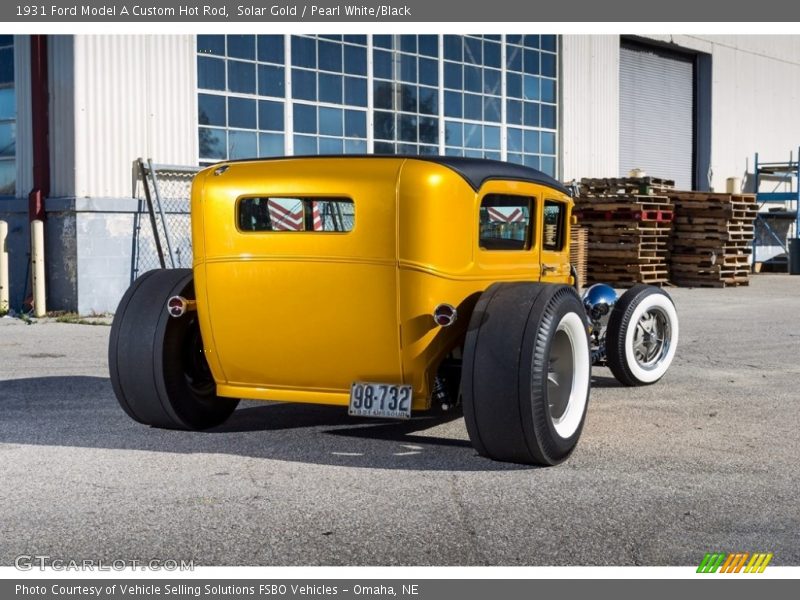 Solar Gold / Pearl White/Black 1931 Ford Model A Custom Hot Rod