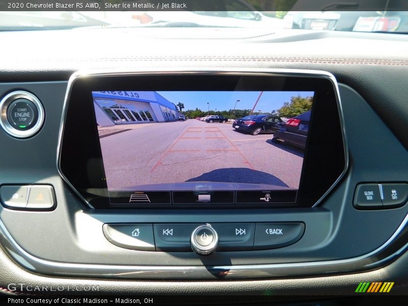 Silver Ice Metallic / Jet Black 2020 Chevrolet Blazer RS AWD