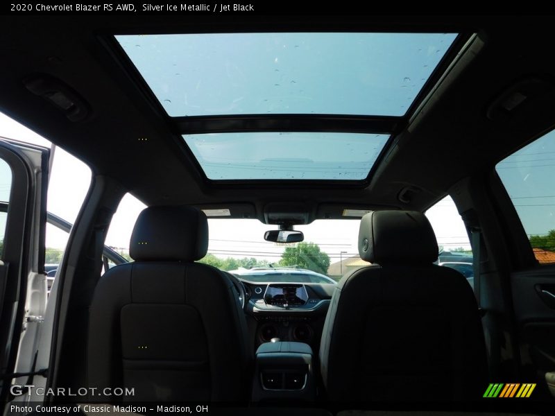 Silver Ice Metallic / Jet Black 2020 Chevrolet Blazer RS AWD