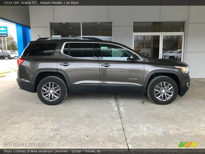 Iridium Metallic / Jet Black 2019 GMC Acadia SLT