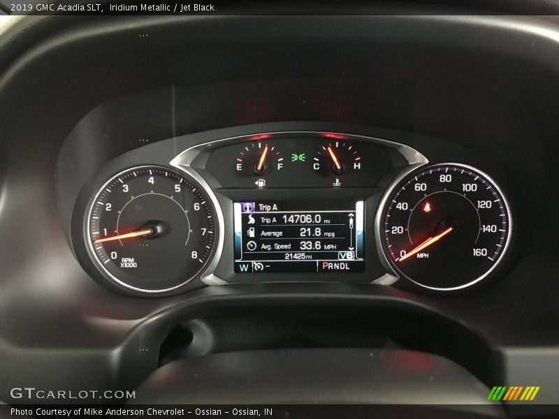 Iridium Metallic / Jet Black 2019 GMC Acadia SLT