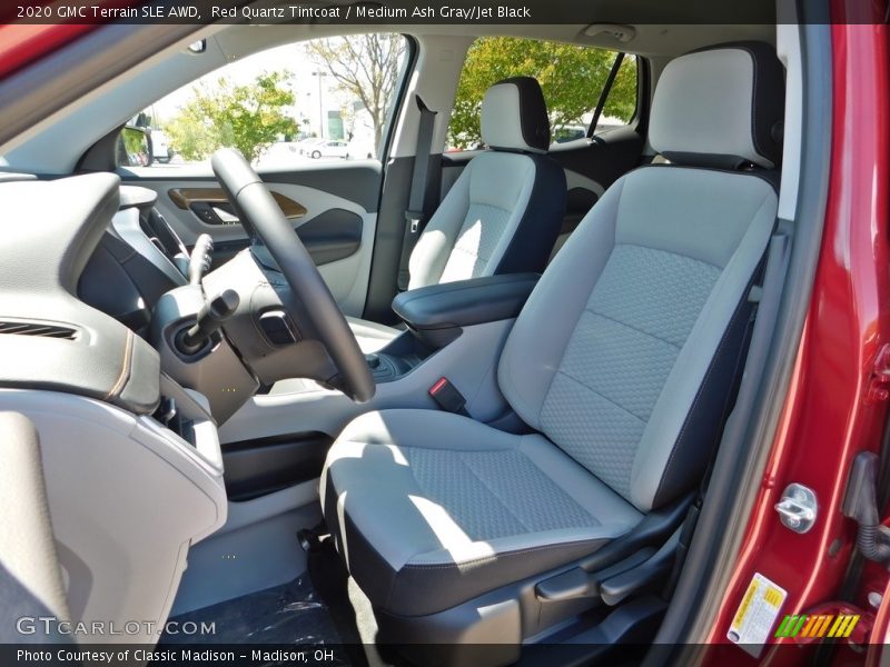 Red Quartz Tintcoat / Medium Ash Gray/Jet Black 2020 GMC Terrain SLE AWD