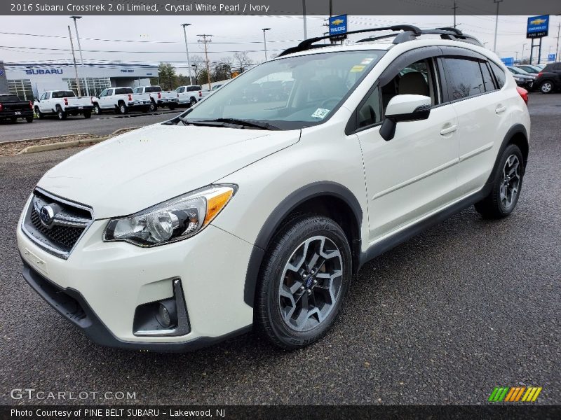 Crystal White Pearl / Ivory 2016 Subaru Crosstrek 2.0i Limited