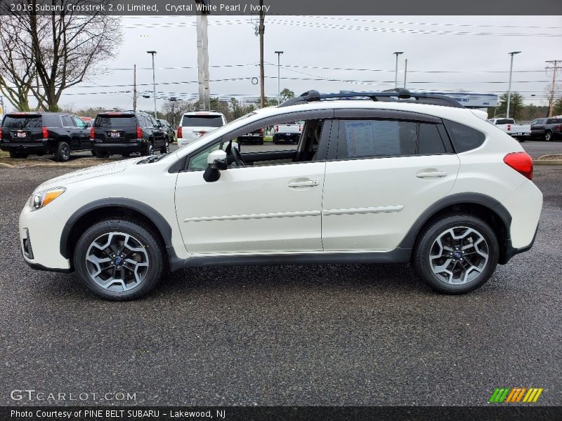 Crystal White Pearl / Ivory 2016 Subaru Crosstrek 2.0i Limited