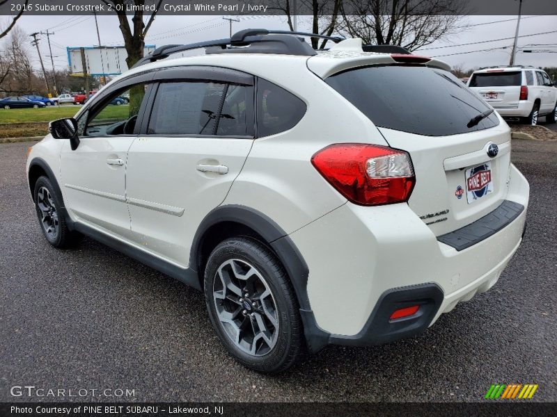 Crystal White Pearl / Ivory 2016 Subaru Crosstrek 2.0i Limited