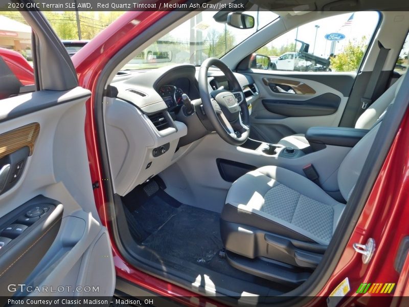 Red Quartz Tintcoat / Medium Ash Gray/Jet Black 2020 GMC Terrain SLE AWD