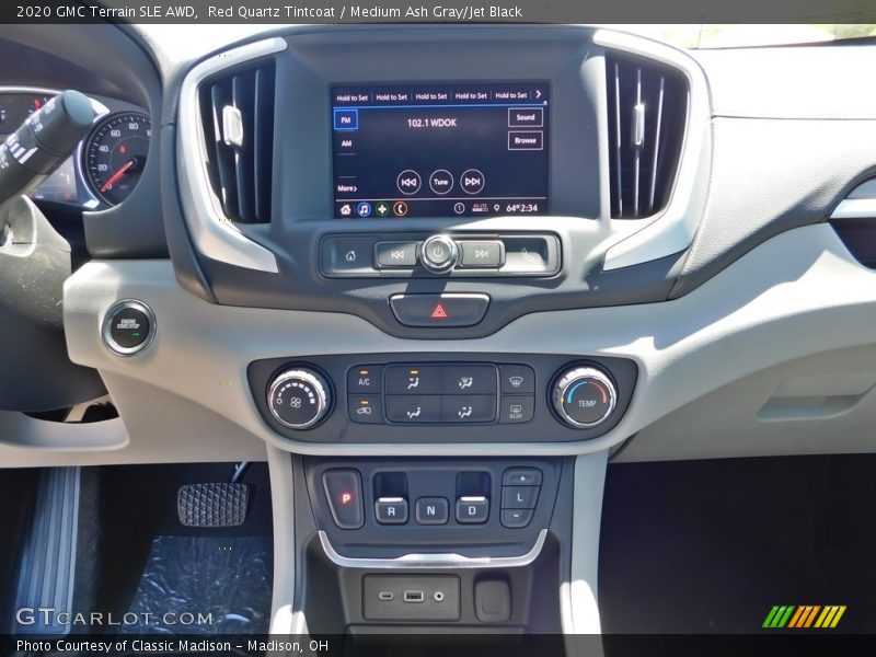 Red Quartz Tintcoat / Medium Ash Gray/Jet Black 2020 GMC Terrain SLE AWD