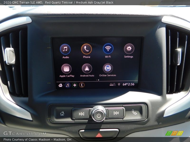 Red Quartz Tintcoat / Medium Ash Gray/Jet Black 2020 GMC Terrain SLE AWD