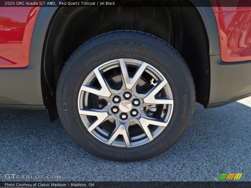 Red Quartz Tintcoat / Jet Black 2020 GMC Acadia SLT AWD