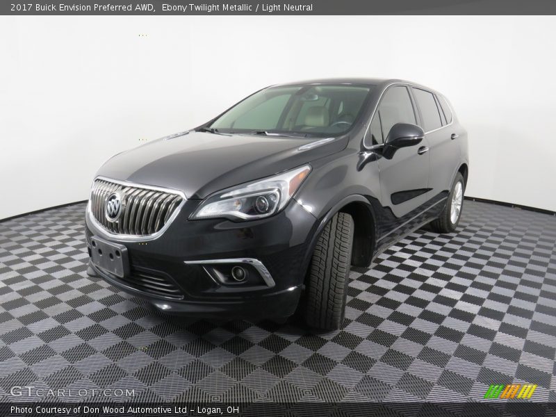 Ebony Twilight Metallic / Light Neutral 2017 Buick Envision Preferred AWD