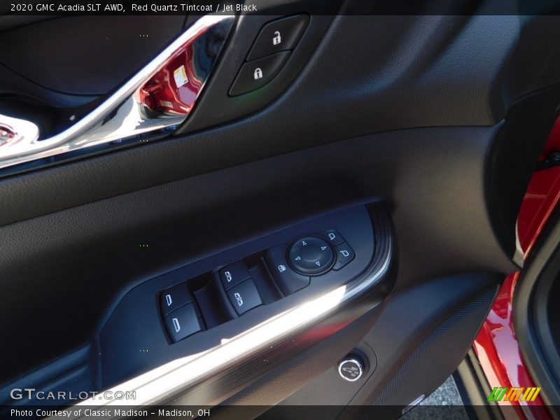 Red Quartz Tintcoat / Jet Black 2020 GMC Acadia SLT AWD
