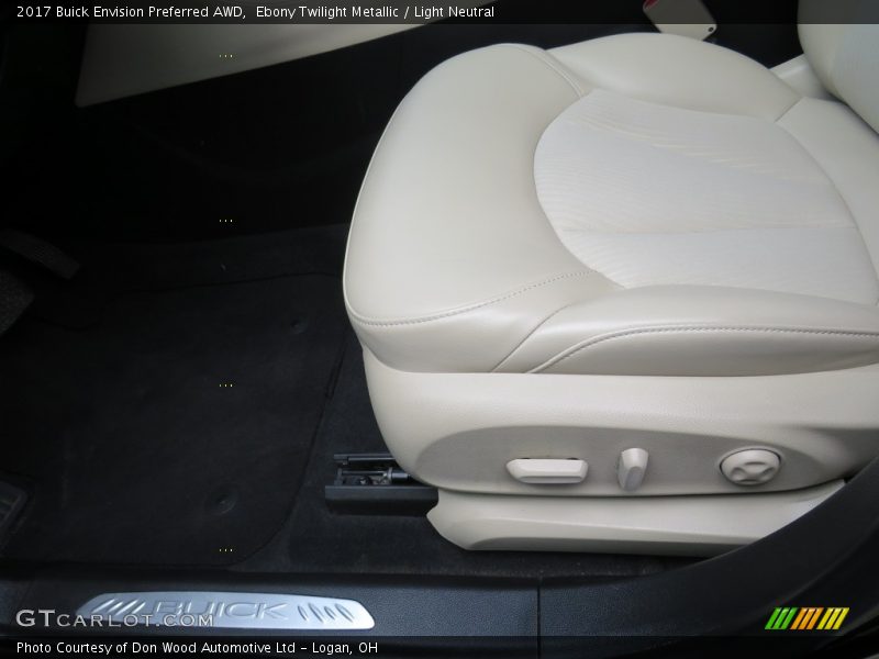 Ebony Twilight Metallic / Light Neutral 2017 Buick Envision Preferred AWD