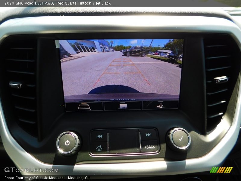 Red Quartz Tintcoat / Jet Black 2020 GMC Acadia SLT AWD