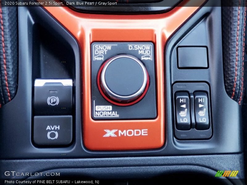 Dark Blue Pearl / Gray Sport 2020 Subaru Forester 2.5i Sport