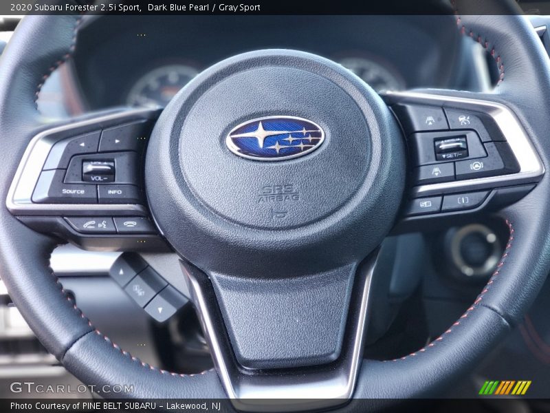 Dark Blue Pearl / Gray Sport 2020 Subaru Forester 2.5i Sport