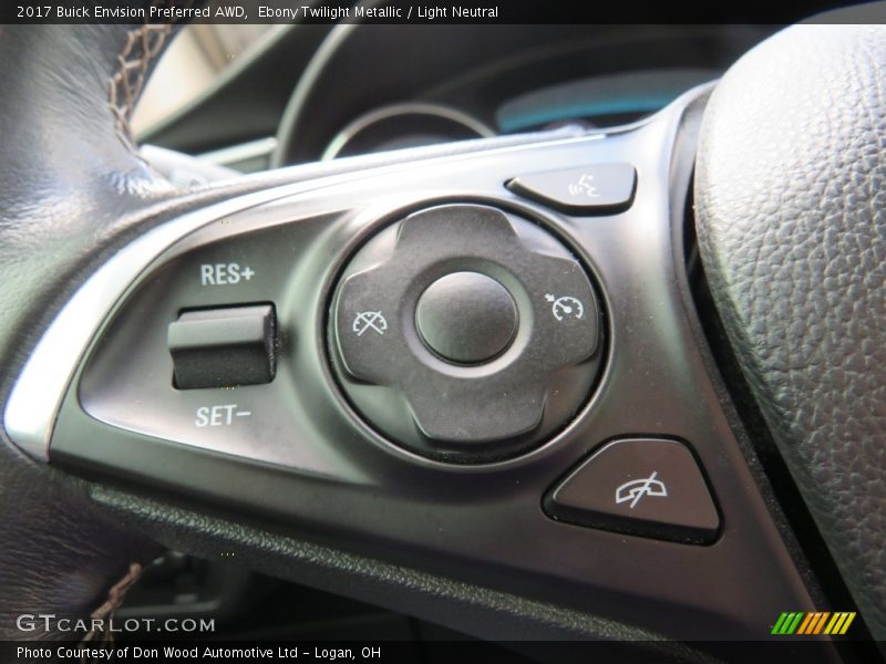 Ebony Twilight Metallic / Light Neutral 2017 Buick Envision Preferred AWD