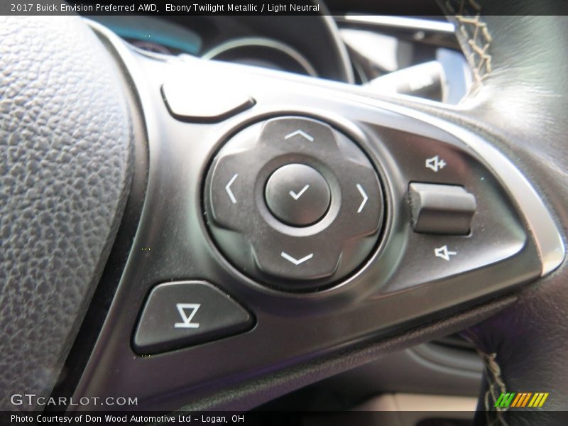 Ebony Twilight Metallic / Light Neutral 2017 Buick Envision Preferred AWD