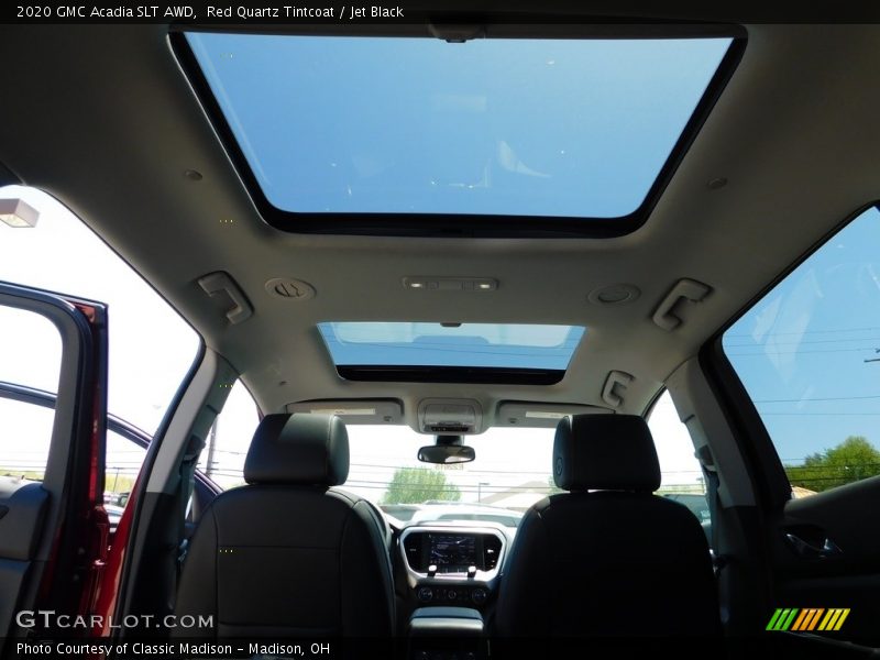 Red Quartz Tintcoat / Jet Black 2020 GMC Acadia SLT AWD
