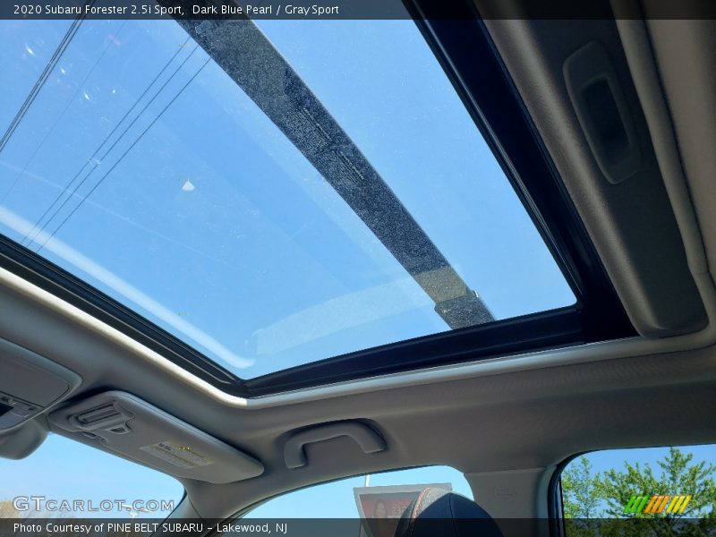 Dark Blue Pearl / Gray Sport 2020 Subaru Forester 2.5i Sport