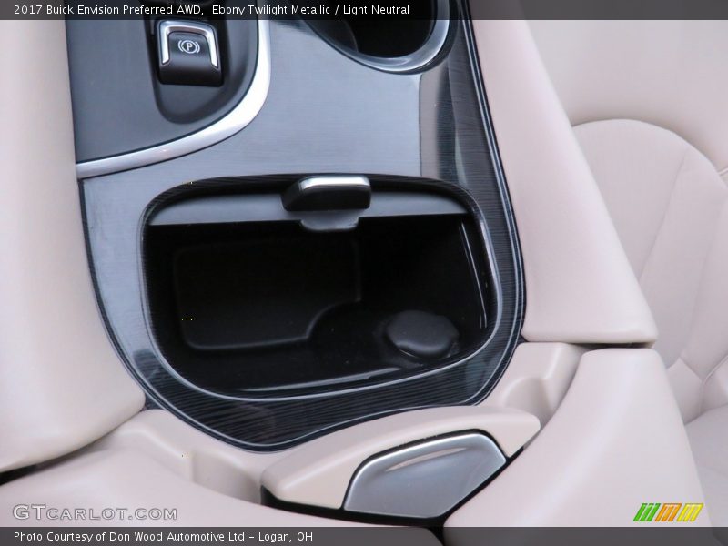 Ebony Twilight Metallic / Light Neutral 2017 Buick Envision Preferred AWD