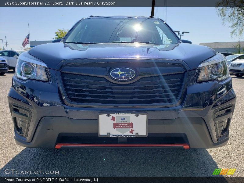 Dark Blue Pearl / Gray Sport 2020 Subaru Forester 2.5i Sport