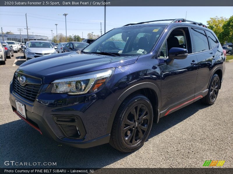 Dark Blue Pearl / Gray Sport 2020 Subaru Forester 2.5i Sport