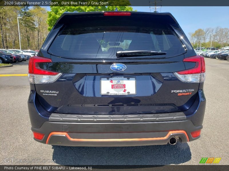Dark Blue Pearl / Gray Sport 2020 Subaru Forester 2.5i Sport