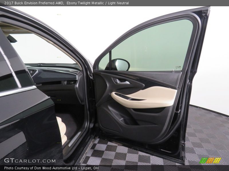 Ebony Twilight Metallic / Light Neutral 2017 Buick Envision Preferred AWD