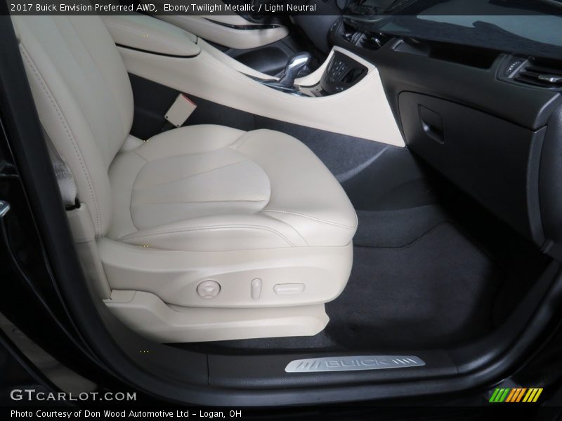 Ebony Twilight Metallic / Light Neutral 2017 Buick Envision Preferred AWD