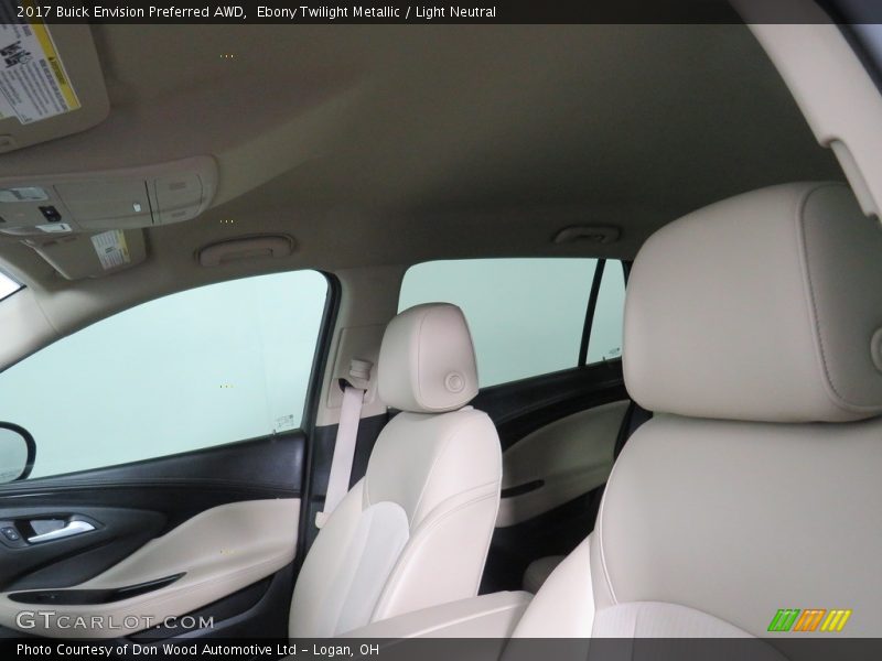 Ebony Twilight Metallic / Light Neutral 2017 Buick Envision Preferred AWD